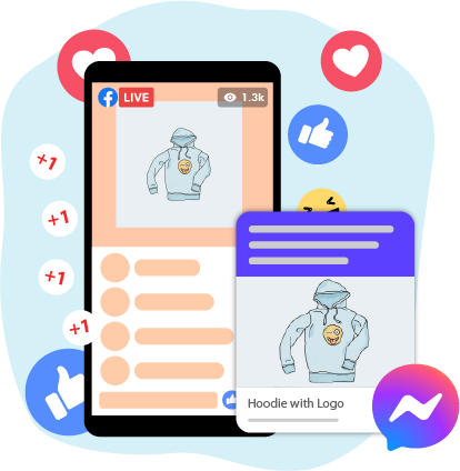 payrecon live commerce visitors auto reply