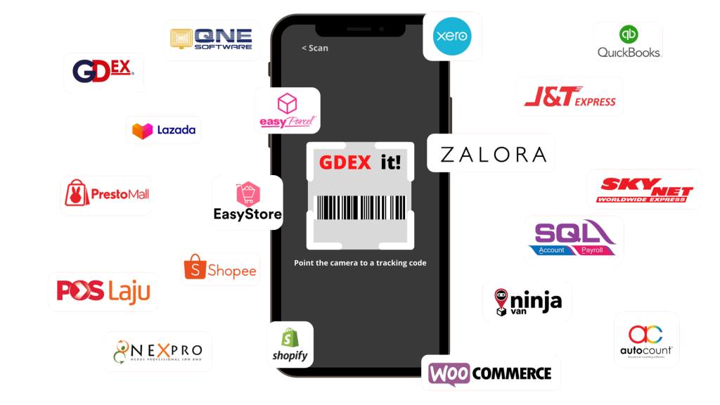 payrecon smart scan mobile app for parcel