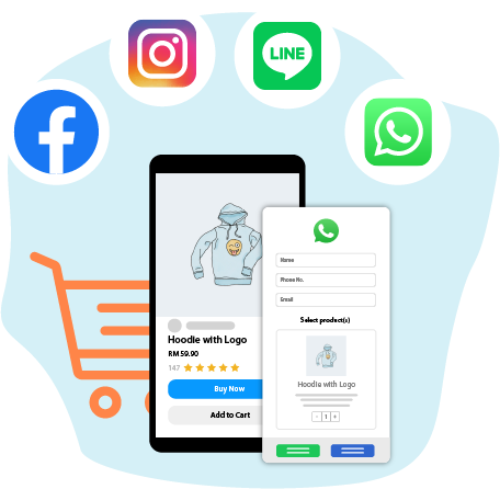 payrecon social commerce platform for multichannel webstores